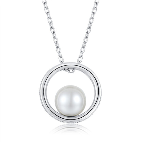 Venushe Pearl Sterling Silver Necklace