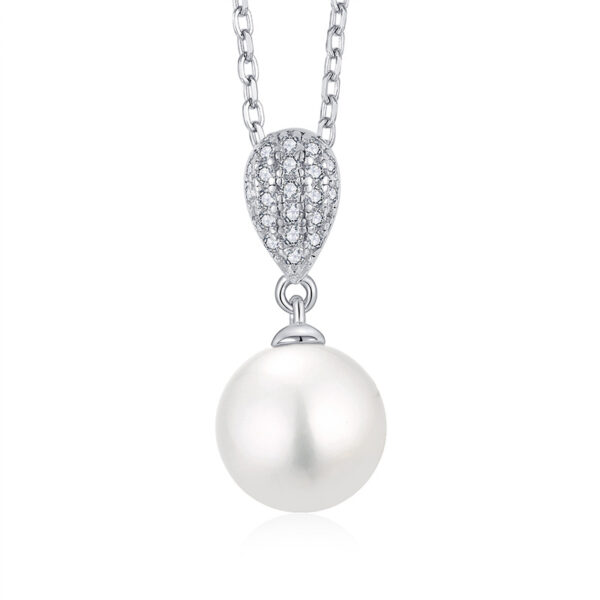 Venushe Pearl Sterling Silver Necklace