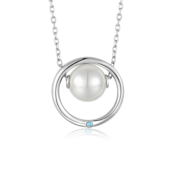 Venushe Pearl Sterling Silver Necklace