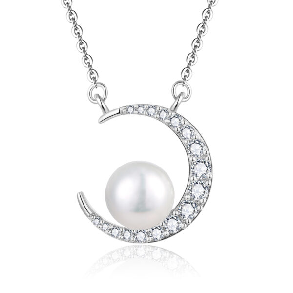 Venushe Pearl Sterling Silver Necklace