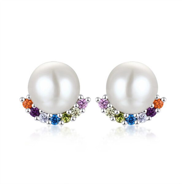 Venushe Pearl Sterling Silver Earrings